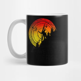 Bring A Compass Funny Hiking Camping Mug